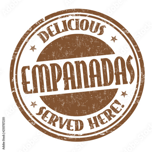 Empanadas sign or stamp