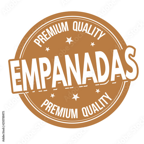 Empanadas sign or stamp