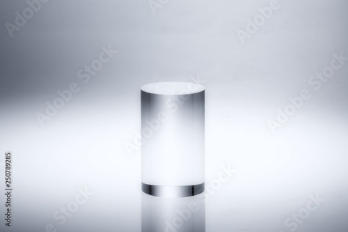 glass circle column