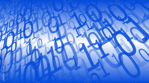 Binary code data processing vector creative conception