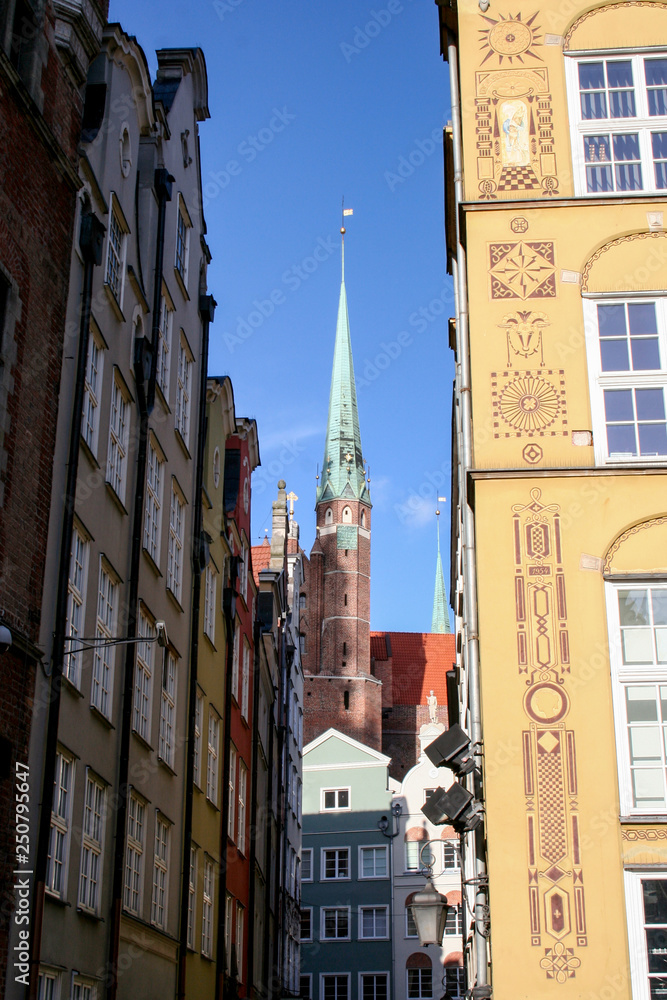 Fototapeta premium Old town in Gdansk, Poland