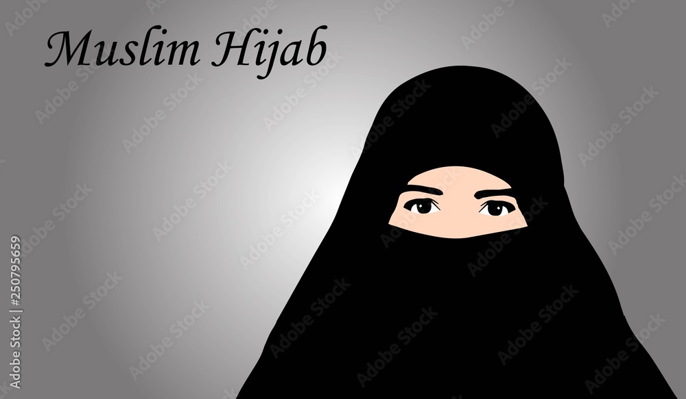 Vector muslim hijab Vector muslim hijab