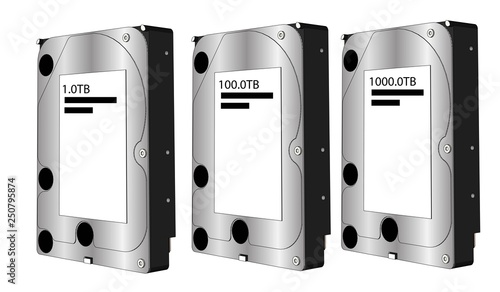 Vector hard disk drive