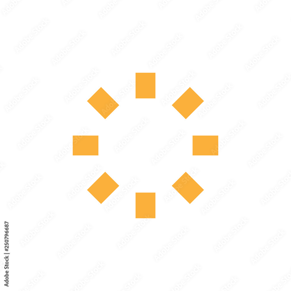 Sun icon design template vector isolated Sun icon design template vector isolated