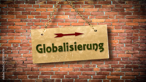 Schild 388 - Globalisierung