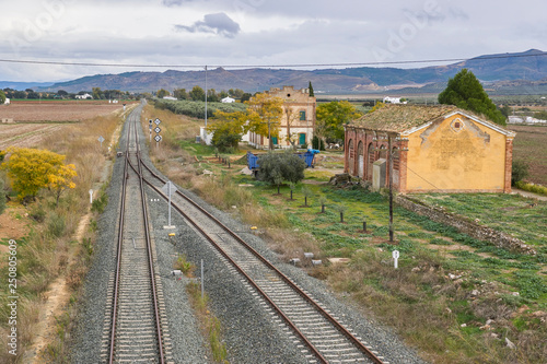 Bobadilla train station in Antequera, Malaga. Spain