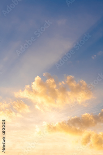 Sunset sky for background,sunrise sky and cloud