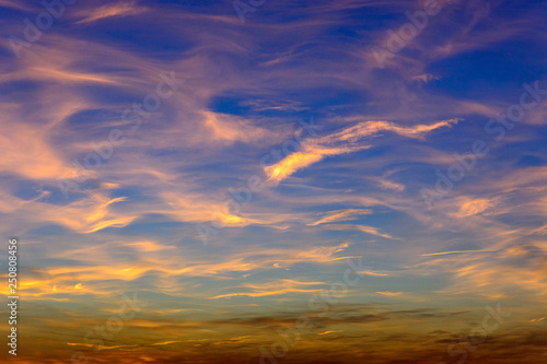 Gorgeous golden hour skies