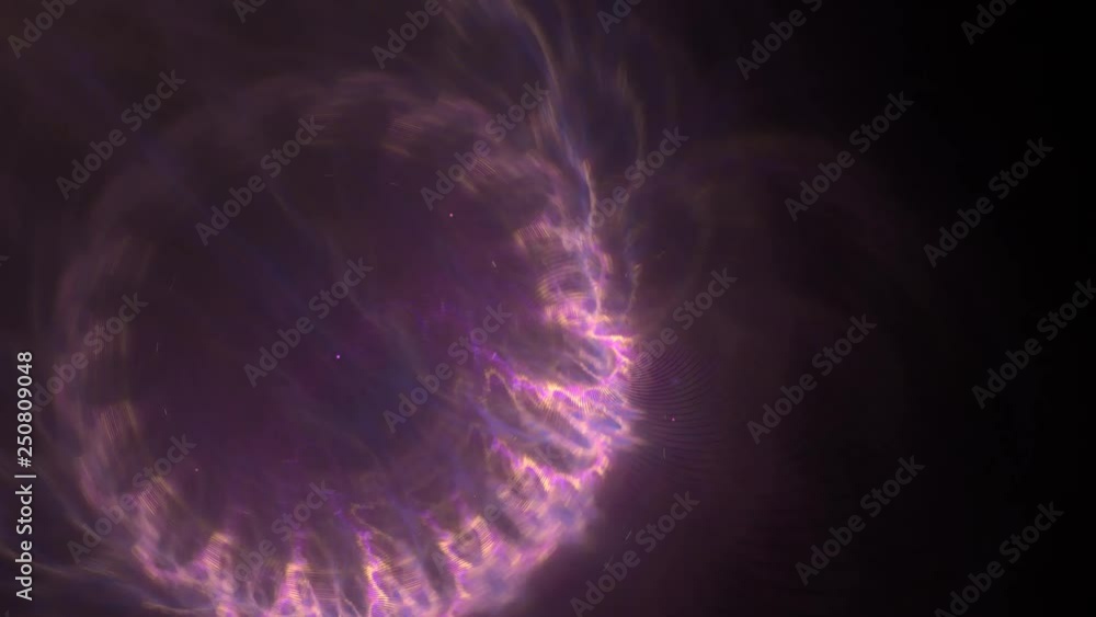 Abstract fractal forms morph and oscillate (Loop) Abstract fractal forms morph and oscillate (Loop)
