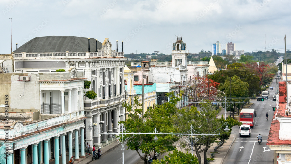 Cienfuegos City Urban Skyline, Cuba