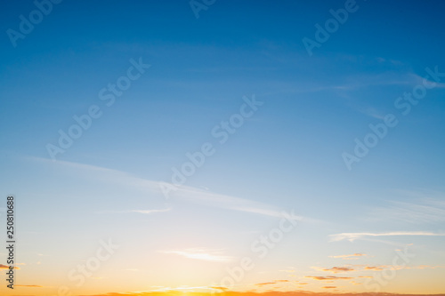 Blue sky with cloud.picture background website or art work design. © Praew stock