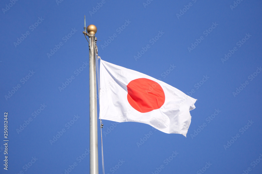 日本国旗 日の丸 Stock Photo | Adobe Stock
