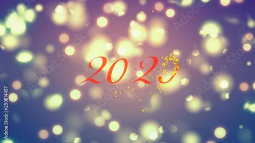 2020 blurred bokeh