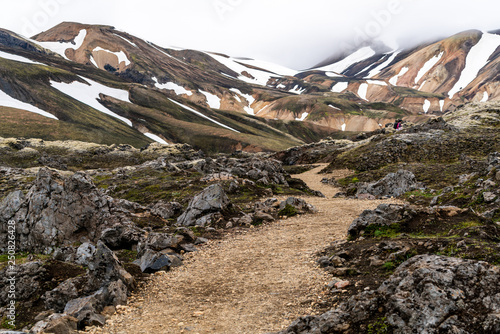 Landscape of Landmannalaugar Iceland Highland photo