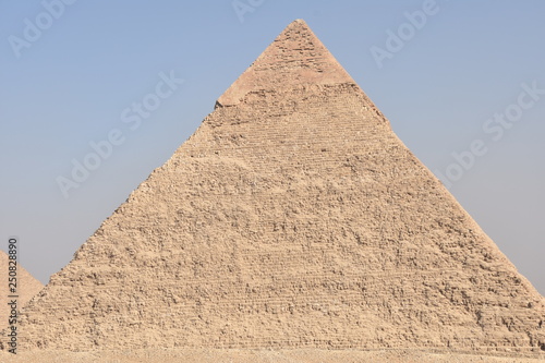 Pyramid of Khafre  Full Frame  Giza  Egypt