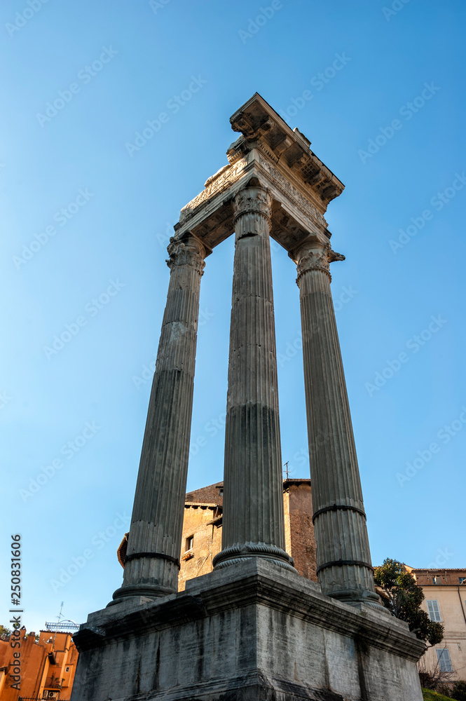 the Jewish ghetto in Rome.