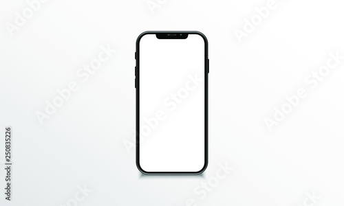 vector realistic of mobile phone
