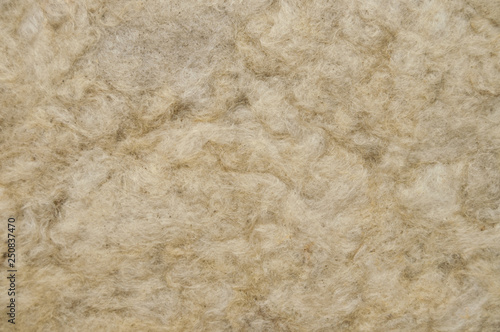 Fotografi Stone mineral wool, Close up.