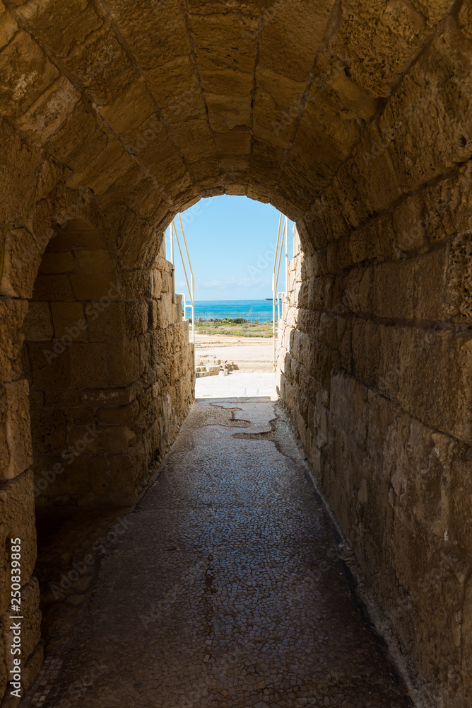 Caesarea National Park in Israel