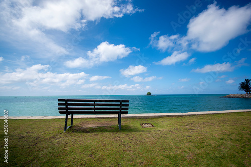 Bench at the beach