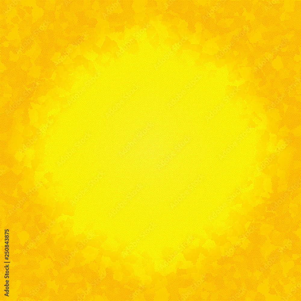 abstract yellow background texture with light center