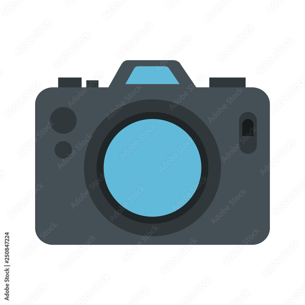 photographic camera isolated icon