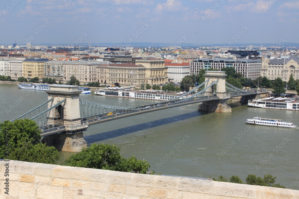 chain bridge in budapest