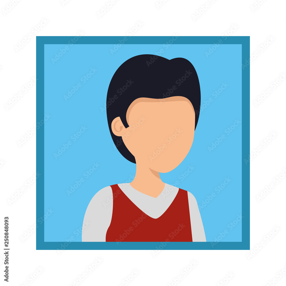 picture of young man character picture of young man character