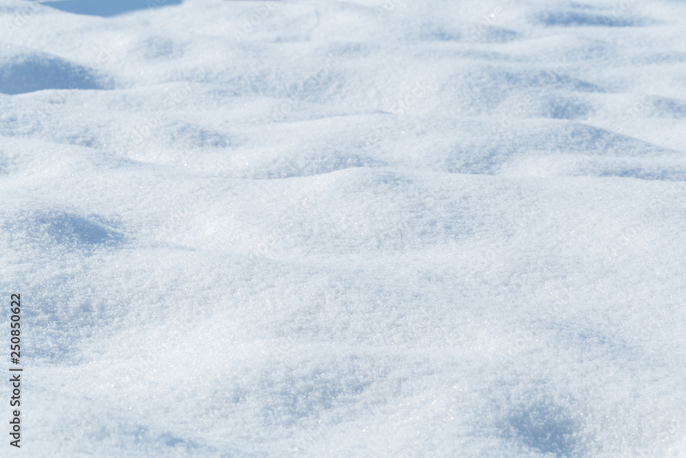 background of fresh snow texture in blue tone background of fresh snow texture in blue tone