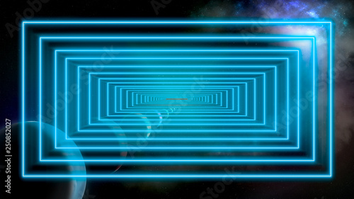 Outer space and time travel...