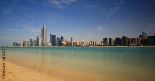 Abu Dhabi city skyline