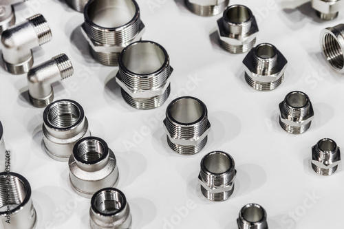 Cuadro en lienzo metal pipes, couplings and fittings