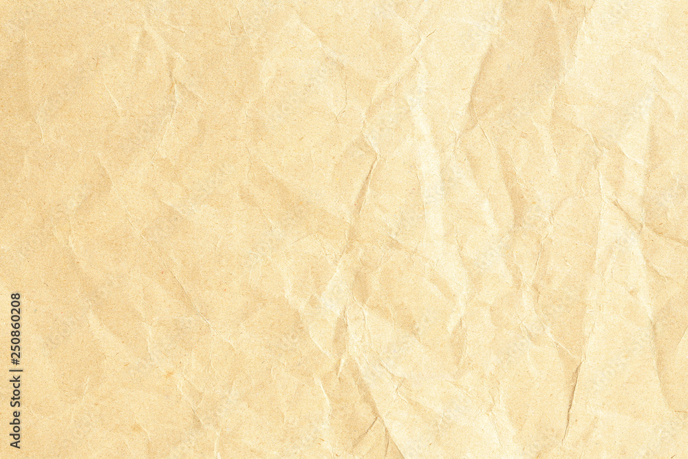 Crumpled brown paper texture Crumpled brown paper texture