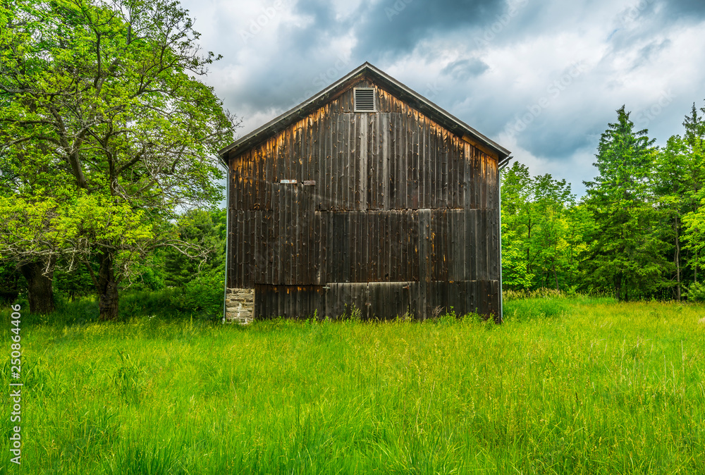 Old Barn Along Valley Trail Old Barn Along Valley Trail