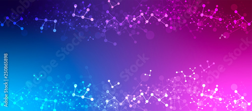 molecole, connessione, fisica, chimica	