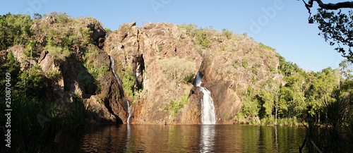 Florence falls waterfall in Litchfield National Park, Austrlia. photo