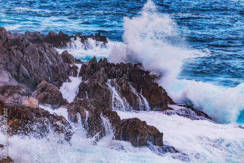 Fototapeta Naklejka Na Ścianę i Meble -  Lovely Evening at Mondello, Sicily on Italy, in South Europe. Landscape Travel Picture