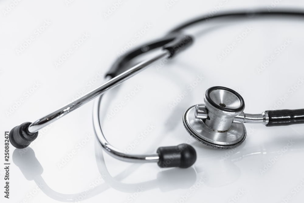stethoscope isolate on white background stethoscope isolate on white background