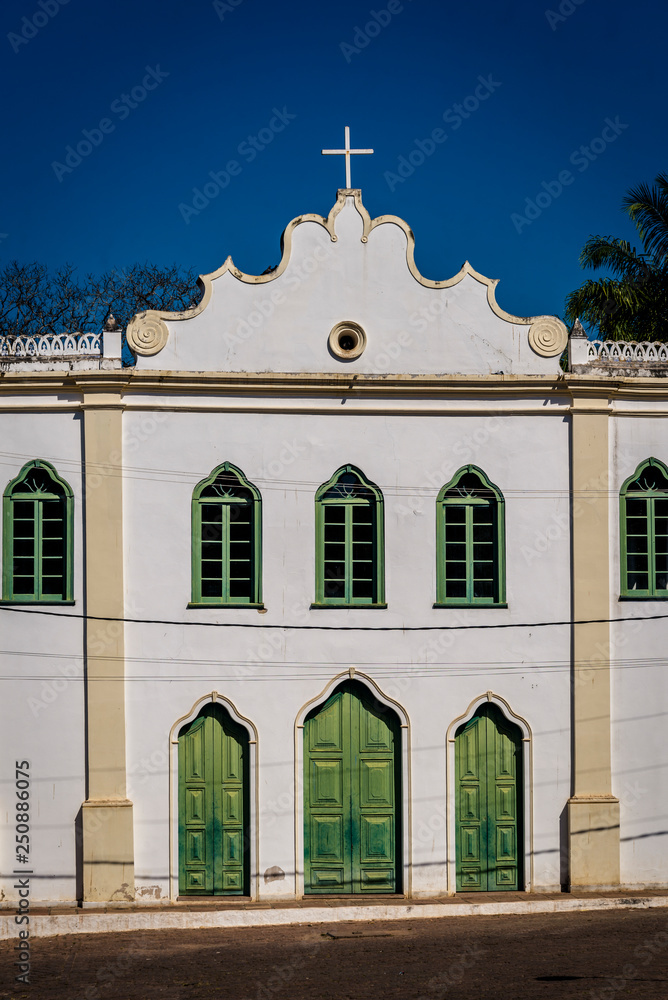 Nossa Senhora do Rosario Church, Lençóis, Chapada Diamantina, Bahia, Brazil