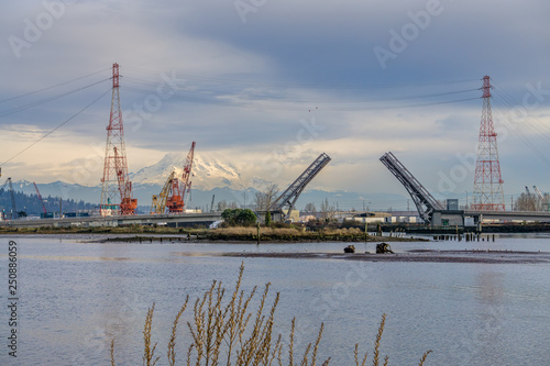 Bridge Crane And Mountain 7