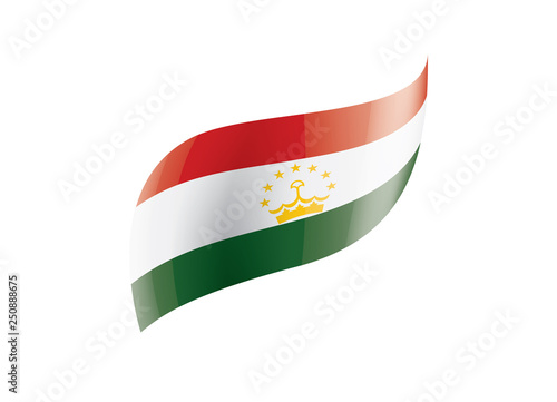 Free Download Tajikistan flag, vector illustration on a white background - GFXLoad