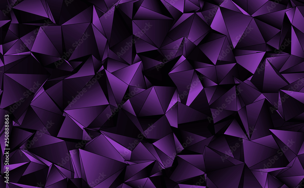 Triangular 3d, modern background Triangular 3d, modern background