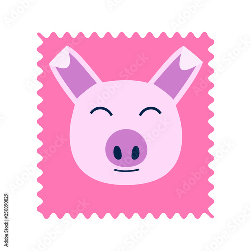 Pig Stamp