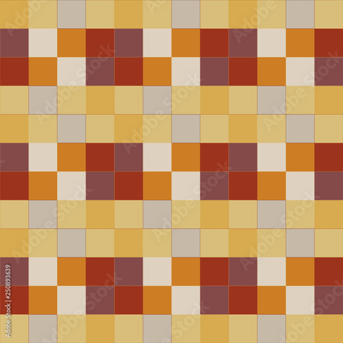 Seamless pattern background from a variety of multicolored squares.