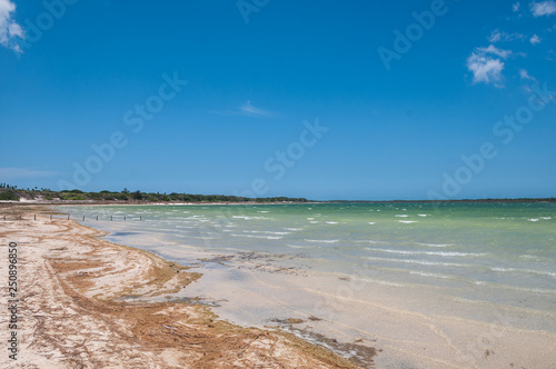 Jericoacoara  Cear    Brasil. Outubro 2018. Paisagem da Lagoa do Para  so em Jericoacoara