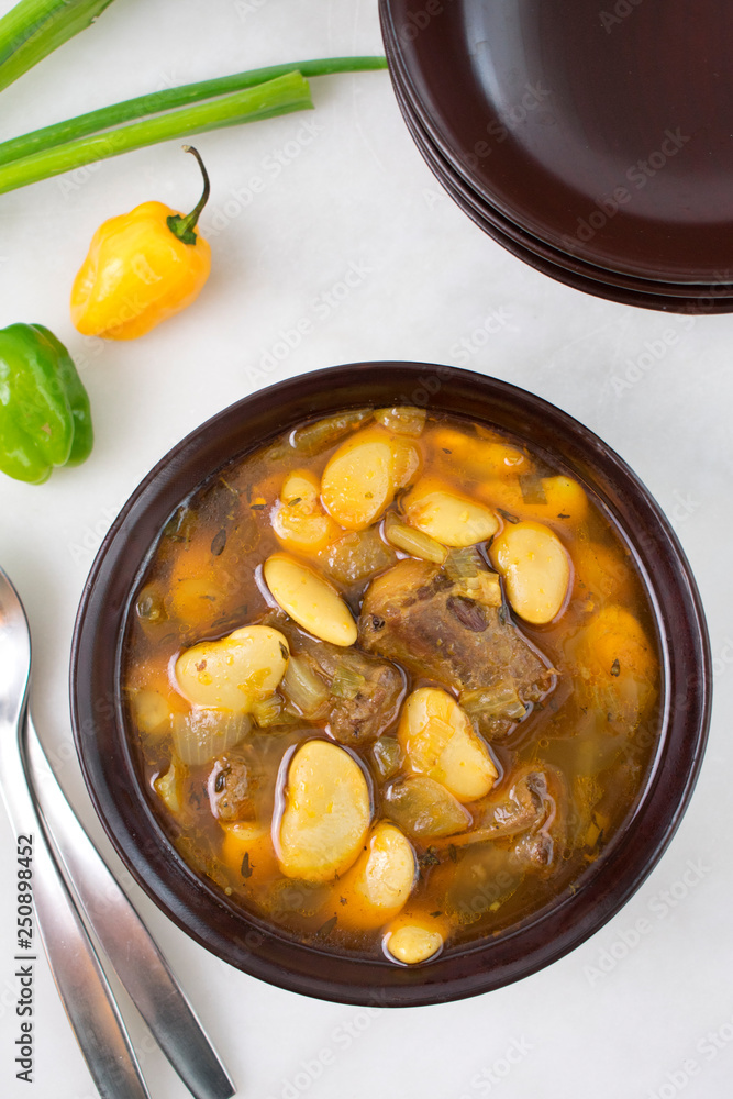 Jamaican Oxtail Stew Stock Photo | Adobe Stock