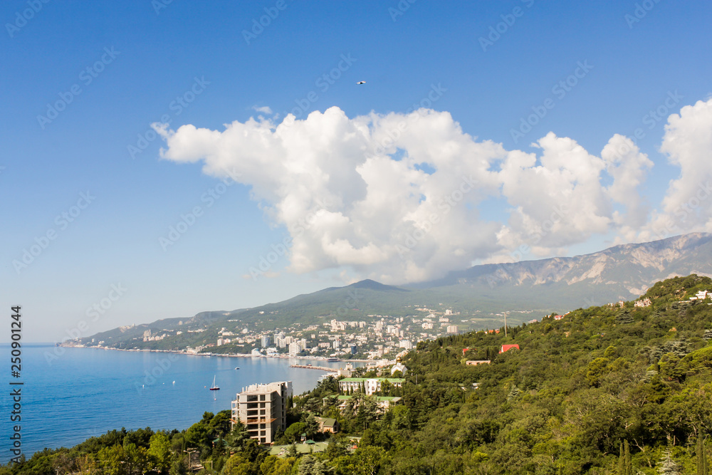 Landscape with Yalta.