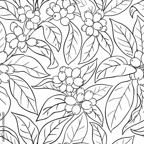 coffee vector pattern
