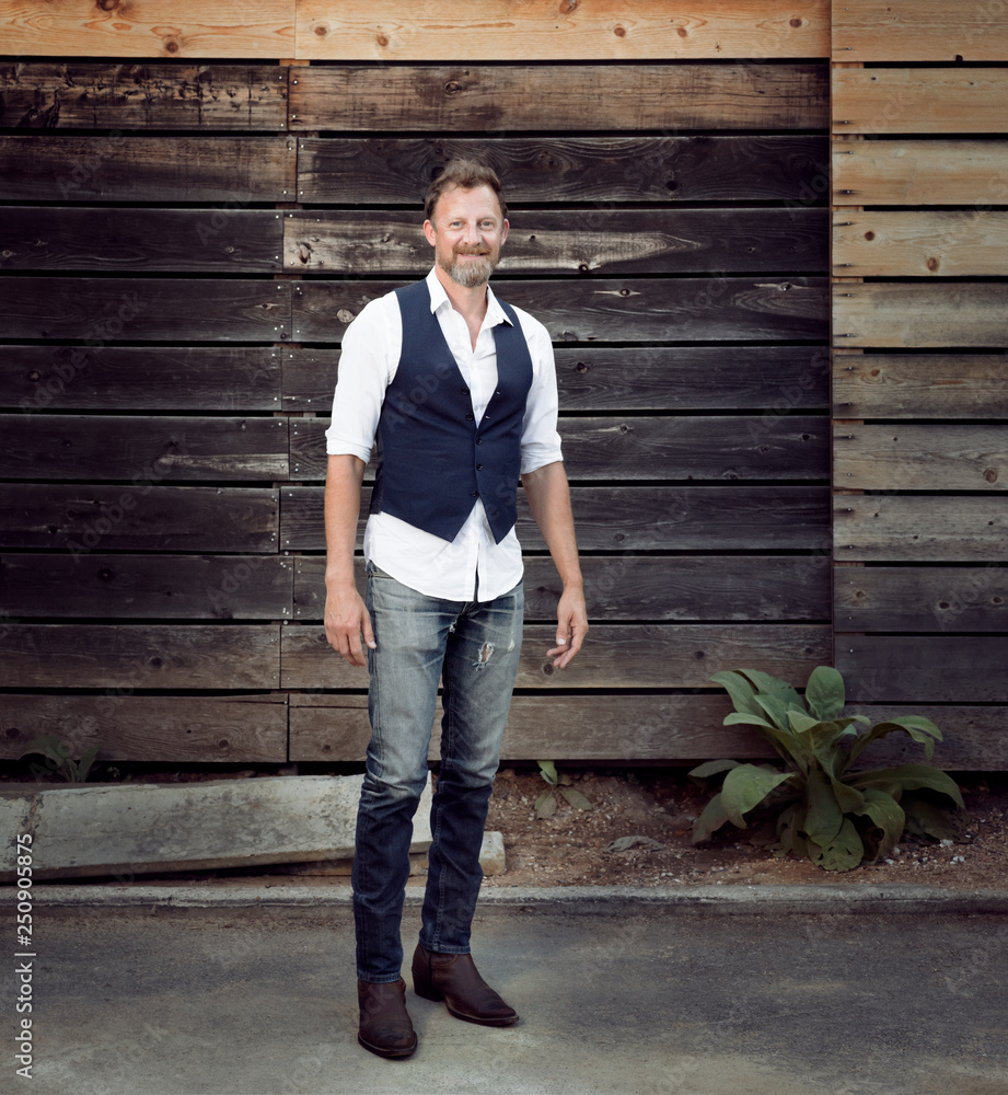Guy in boots hotsell