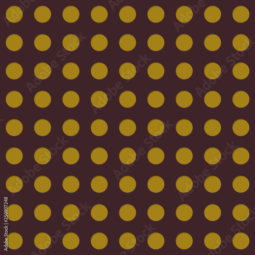 Seamless abstract pattern background with a variety of colored circles.